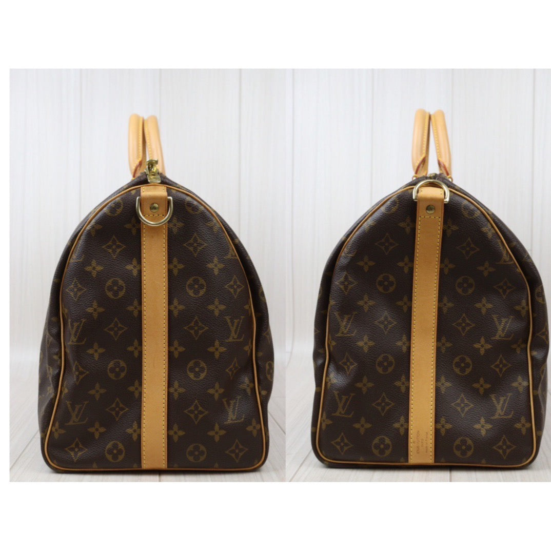 Rank A｜ LV Monogram Keypol Bandrière 50 With Shoulderstrap｜24041603
