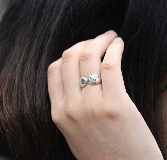 Rank A ｜Chanel Silver 925 Ring #14 ｜V23072714