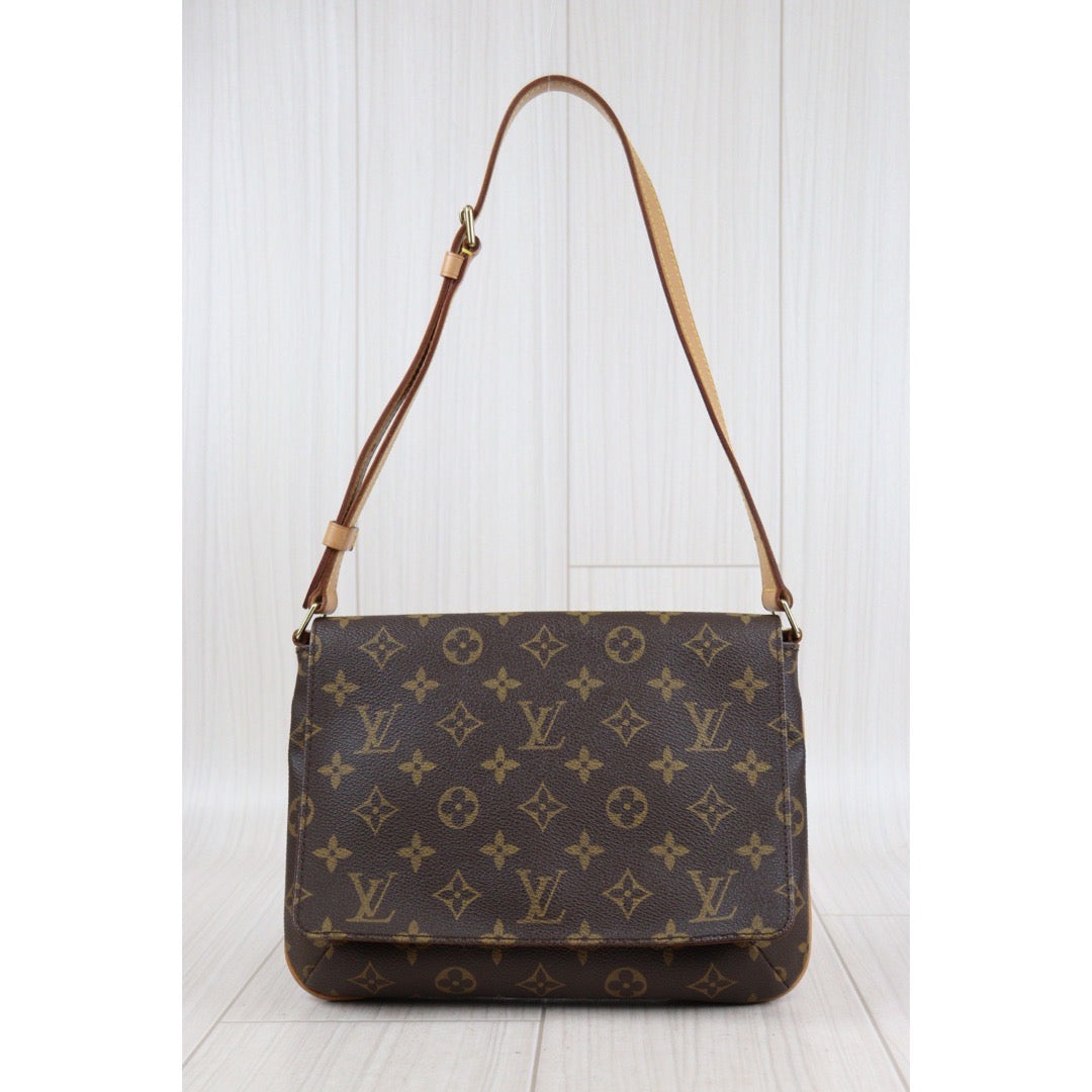 Rank AB｜ LV Monogram Musette Tango Shoulder Bag｜24020717