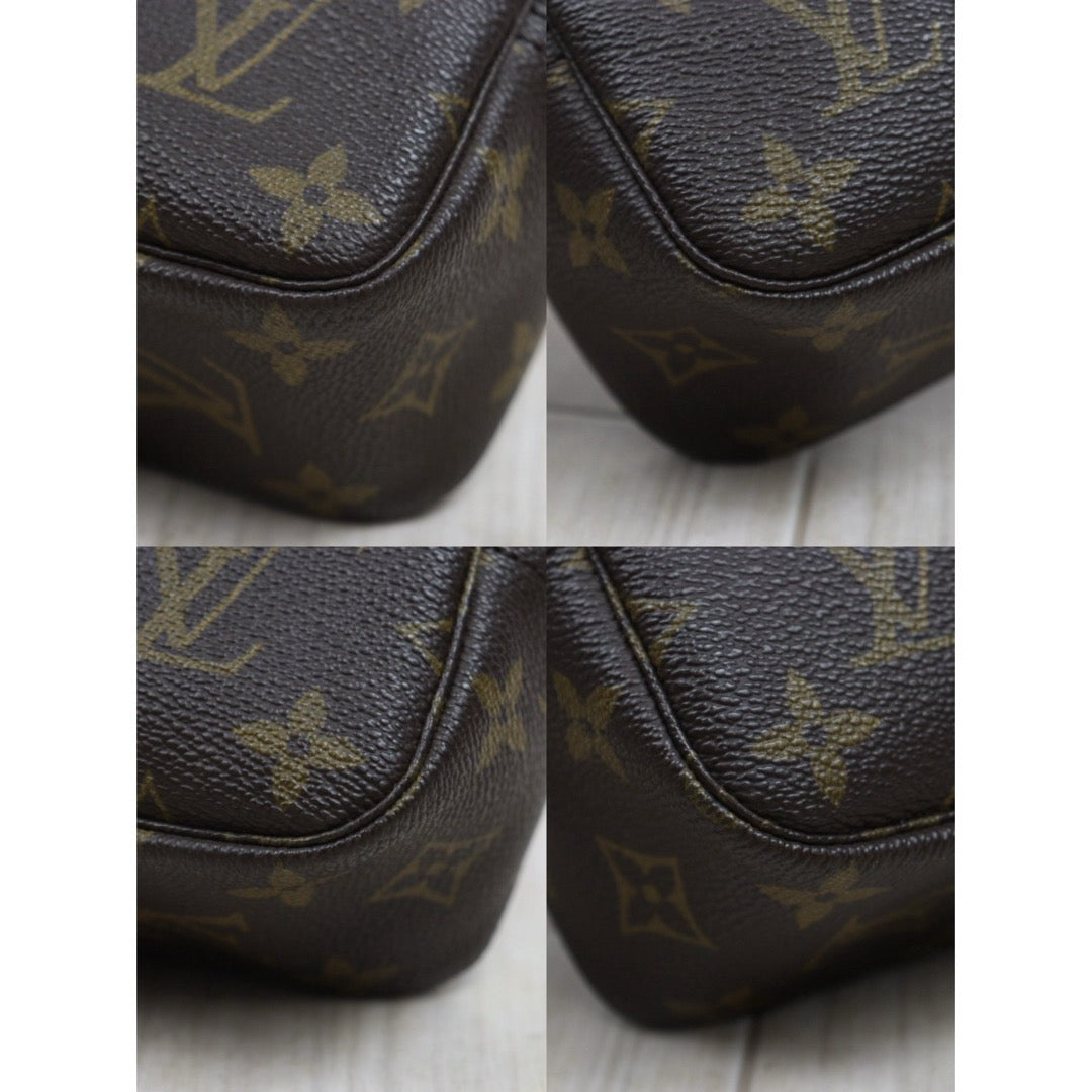 Include Entrupy Certificate of Authenticity｜Good ( Rank AB)｜ Louis Vuitton Truth Toilet 23 Monogram Makeup Pouch｜26082103