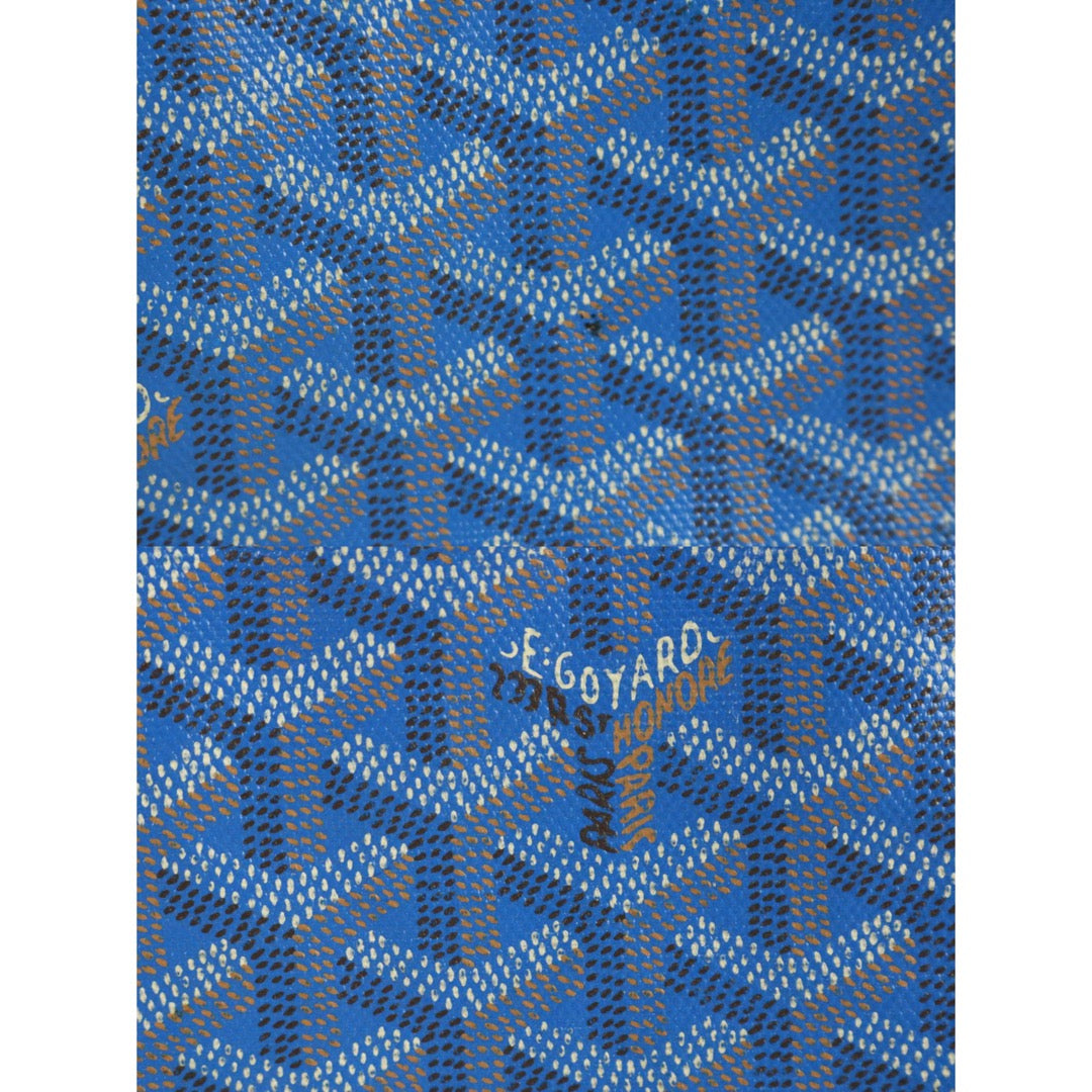 Include Entrupy Certificate of Authenticity｜Good ( Rank AB)｜ Goyard Anjou Mini Tote Bag Blue｜X26051706