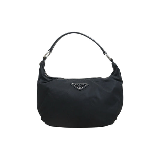 Include Entrupy Certificate of Authenticity｜Good ( Rank AB) ｜Prada  Nylon Black Large Hobo   ｜26070311