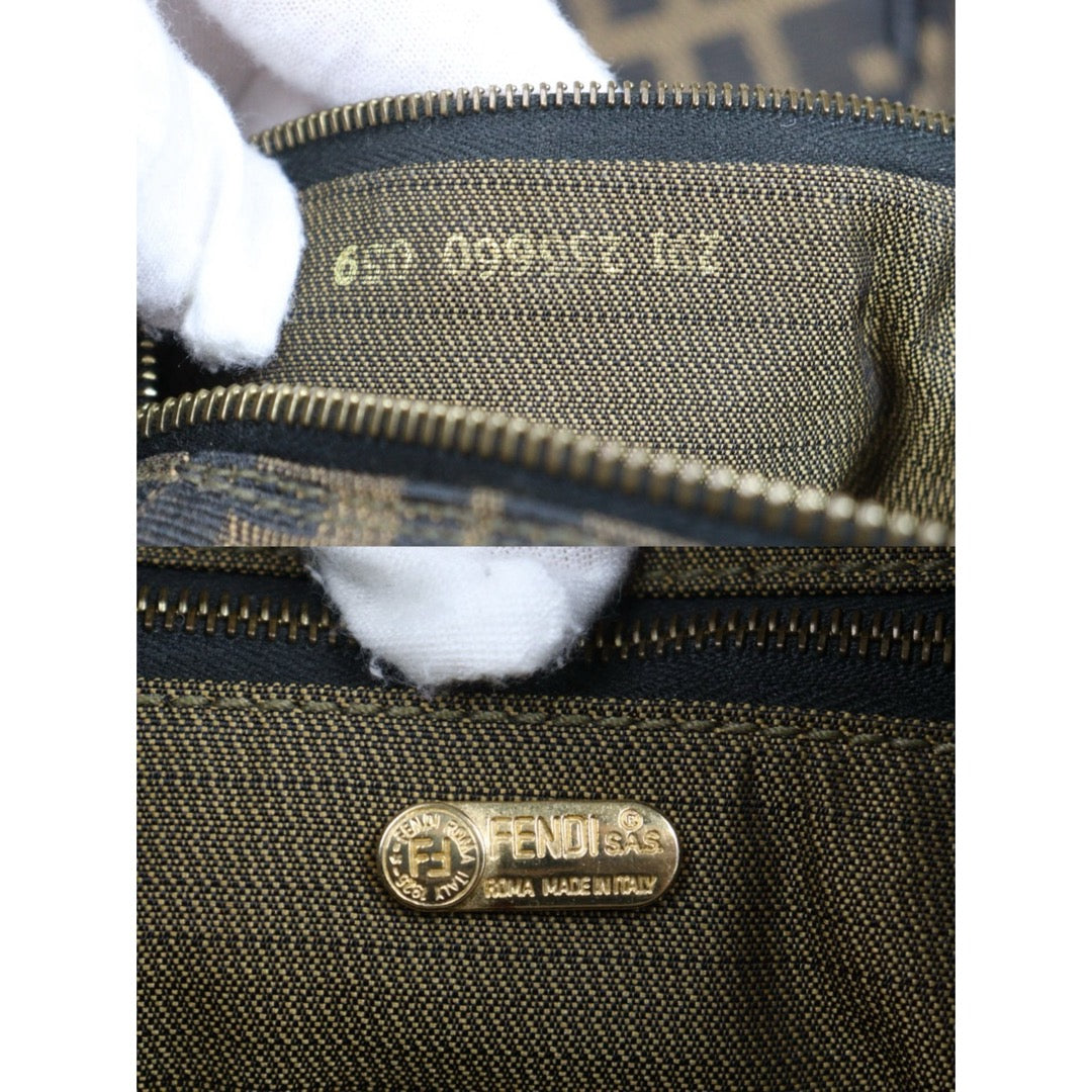 Include Entrupy Certificate of Authenticity｜Very Good ( Rank A)｜ FENDI GM Zucca Handbag ｜26061603