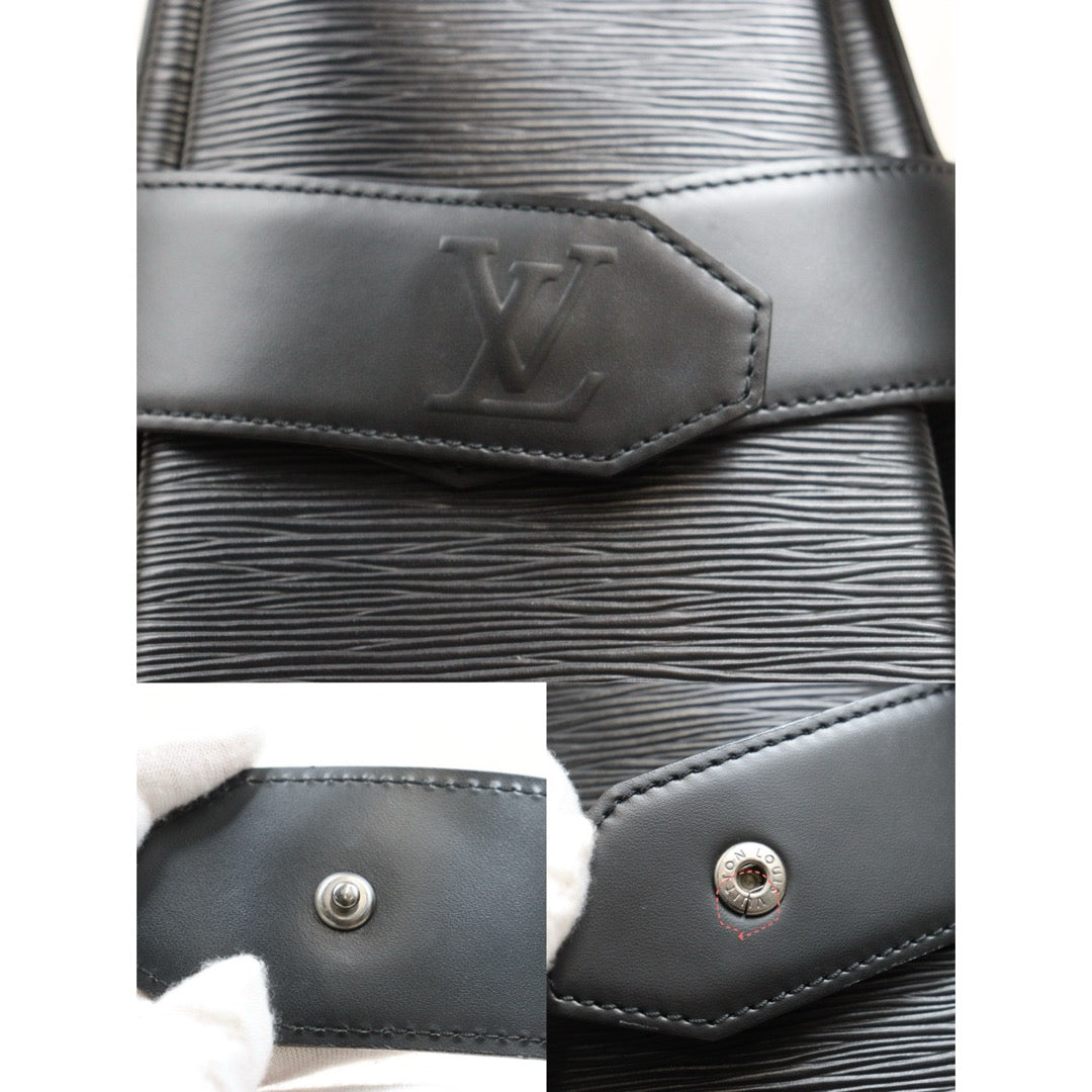 Include Entrupy Certificate of Authenticity｜Very Good ( Rank A)｜ Louis Vuitton Epi Sack de Paul Shoulder Bag Black｜26051802