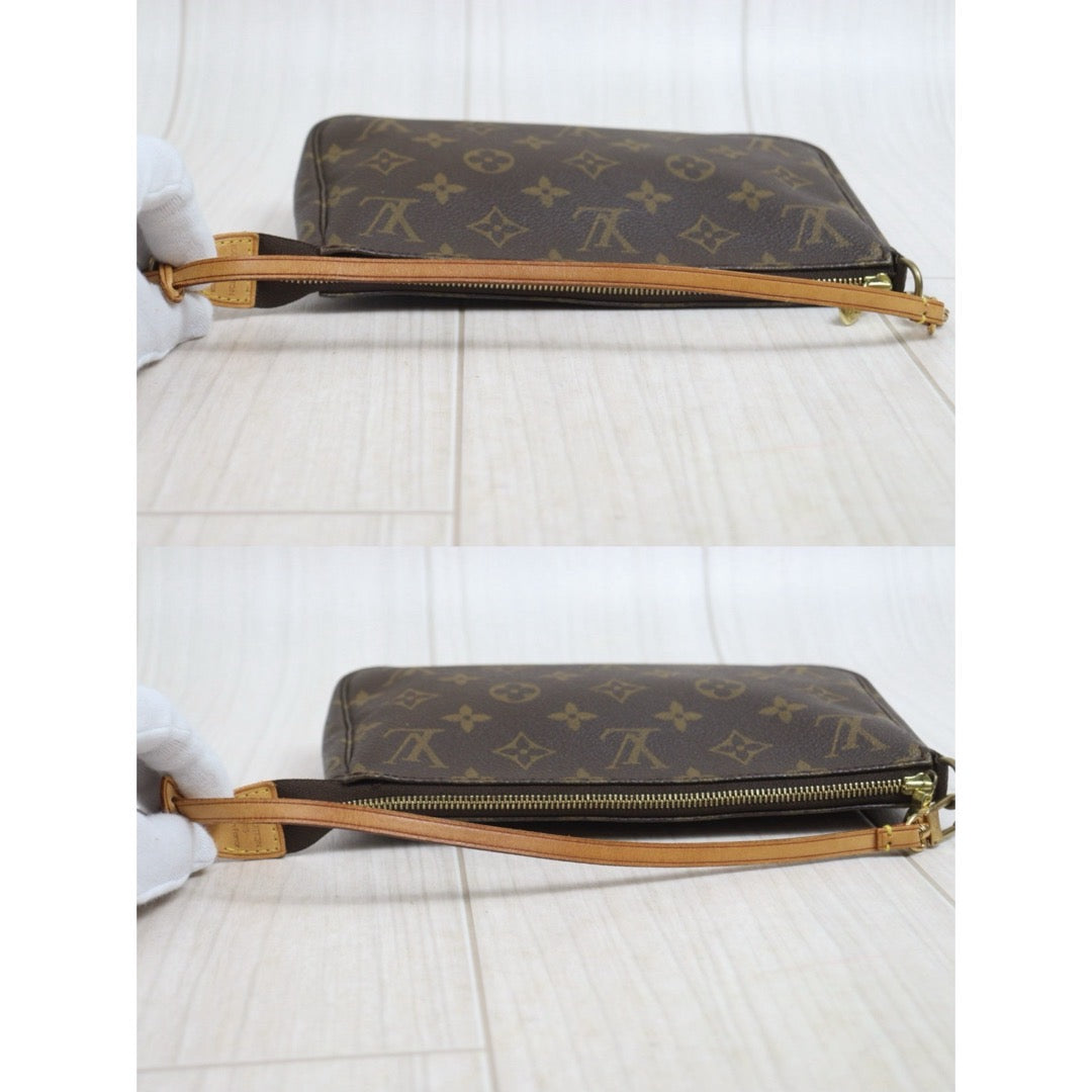Include Entrupy Certificate of Authenticity｜Good ( Rank AB)｜Louis Vuitton Monogram Pochette Accessoire  ｜26081810