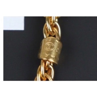 Rank A ｜  CHANEL Vintage Coco Mark Necklace Gold Made In 1993 Year｜23110213