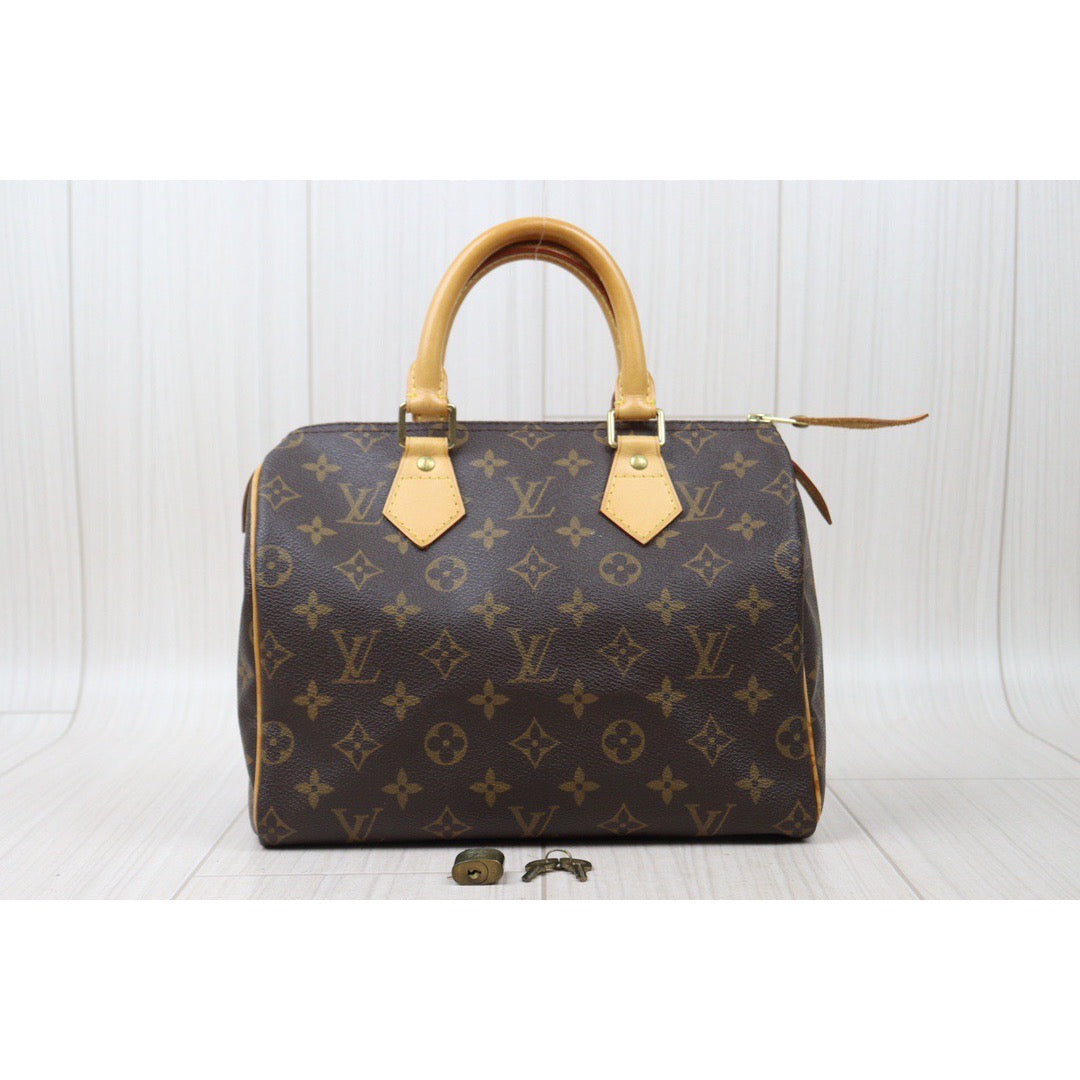 Rank AB｜ LV Monogram Speedy 25 Hand Bag ｜V24060627
