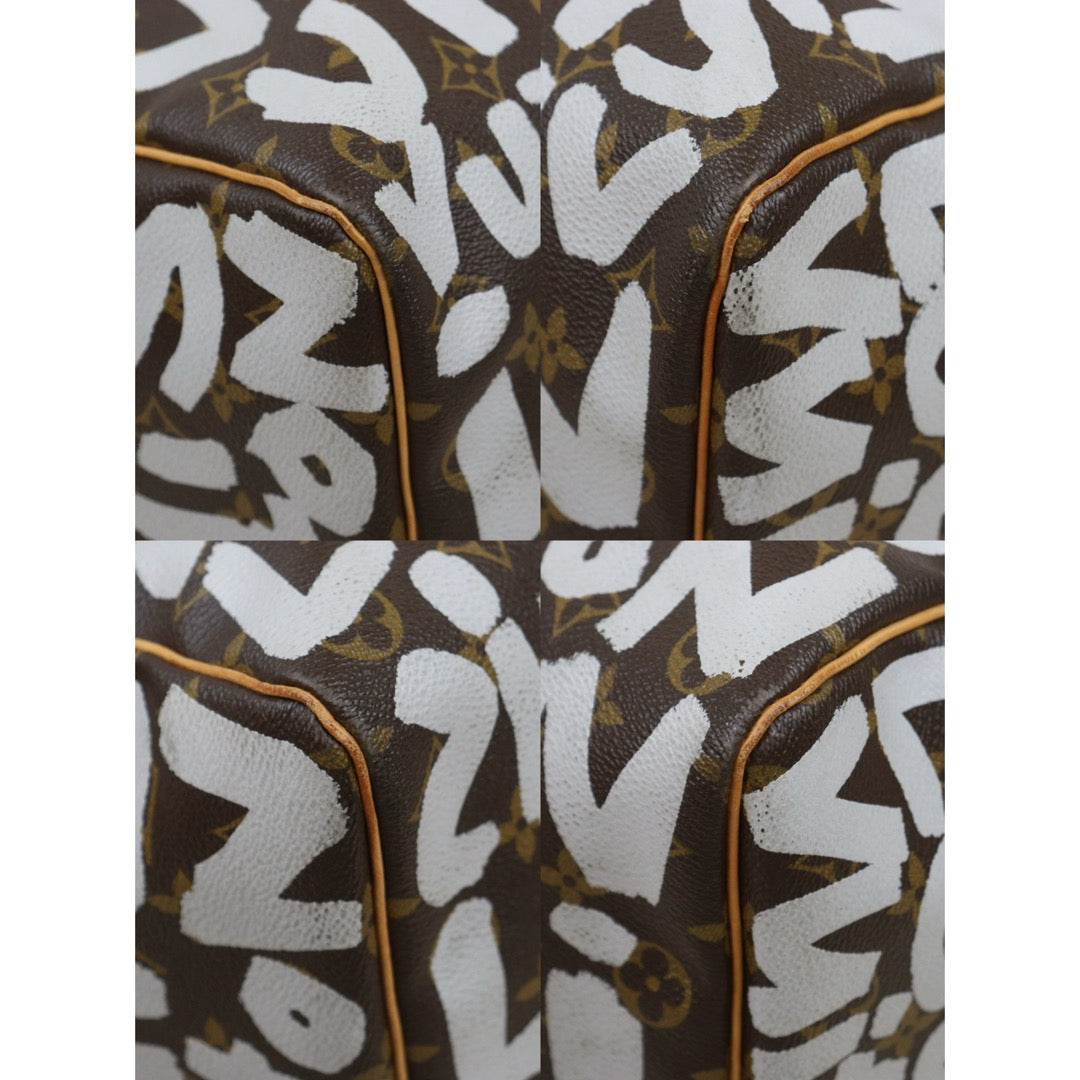Good ( Rank AB)｜ LV Monogram Graffiti Keepall 50 Stephen Sprouse Limited Edition｜P25082708