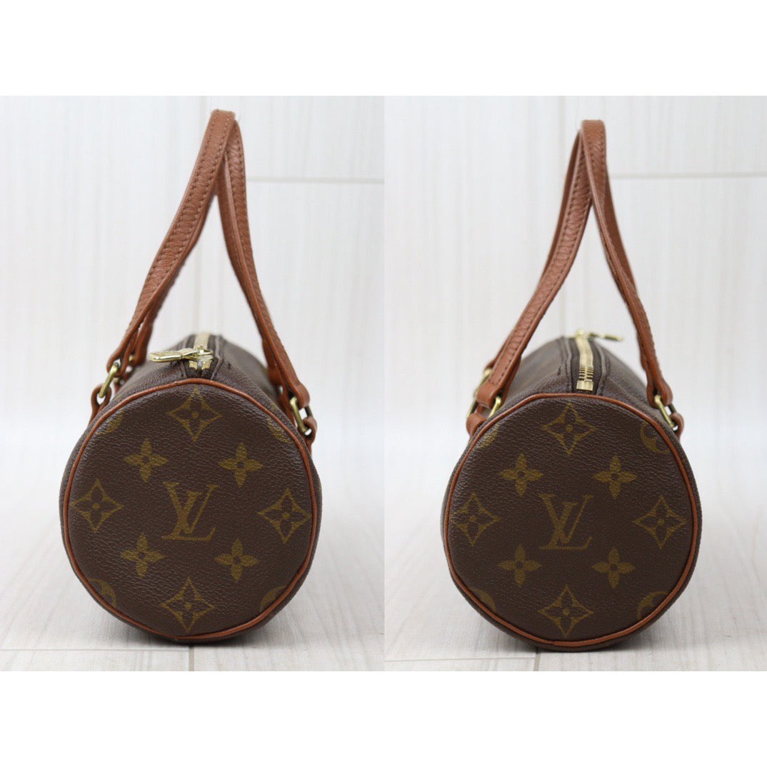 Rank AB ｜ LV Monogram Papillon 22 Handbag ｜24070211