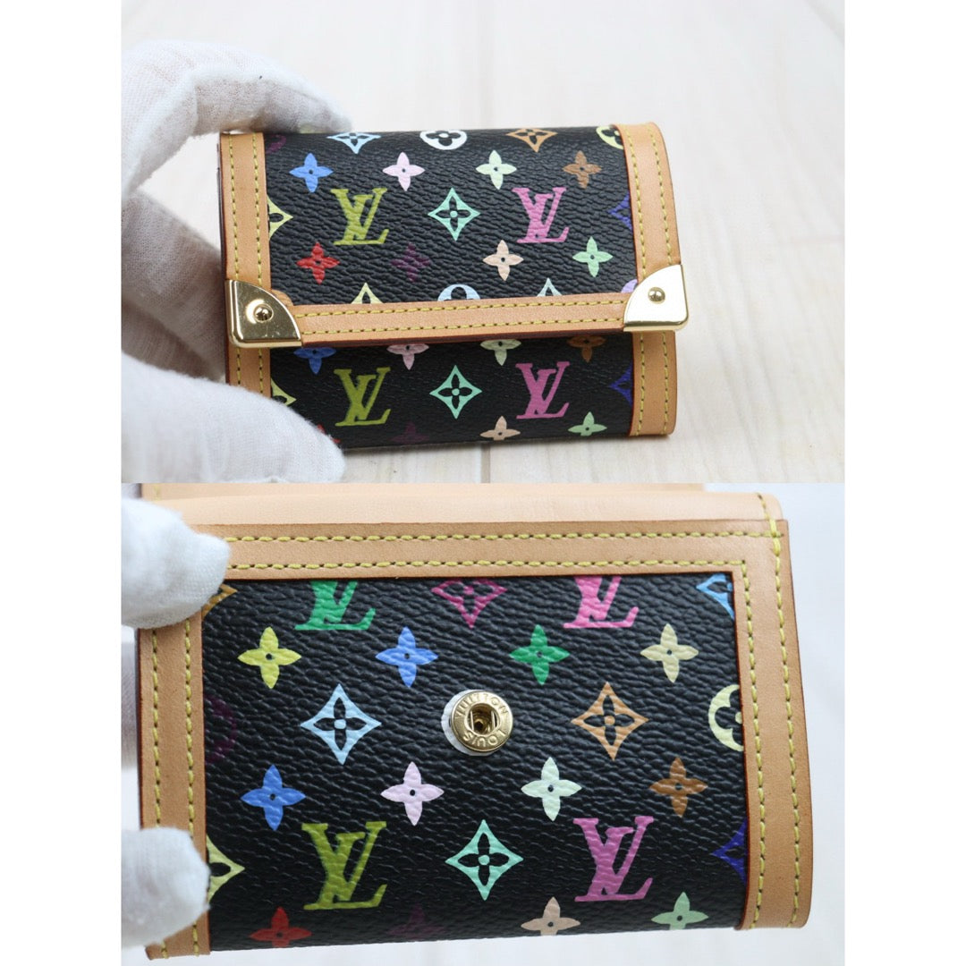 Very Good ( Rank A)｜LV Monogram Multicolor  Card Holder ｜24122001