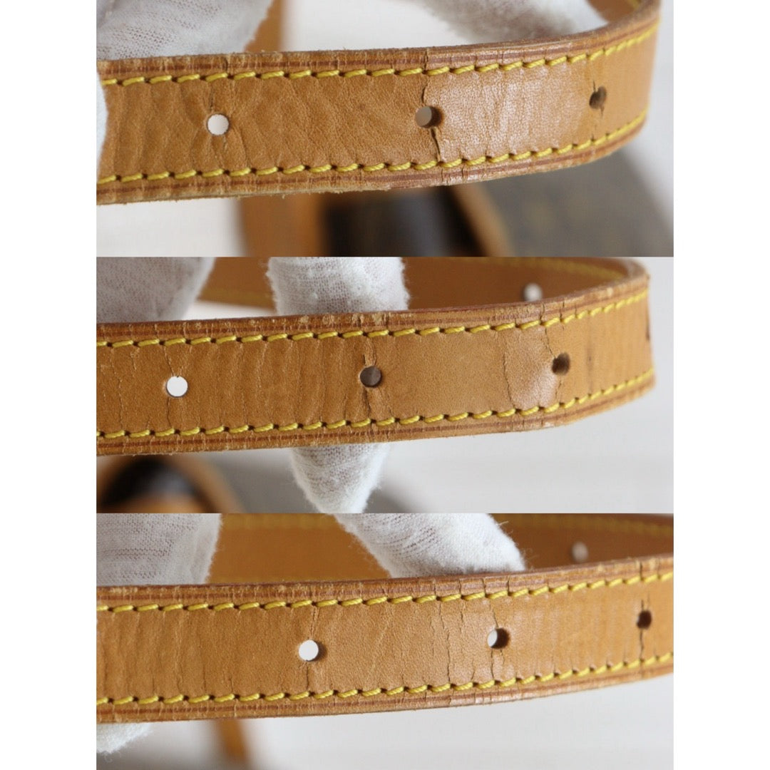 Include Entrupy Certificate of Authenticity｜Fair ( Rank B)｜ Louis Vuitton Monogram Satchel MM Shoulder Bag｜26022004