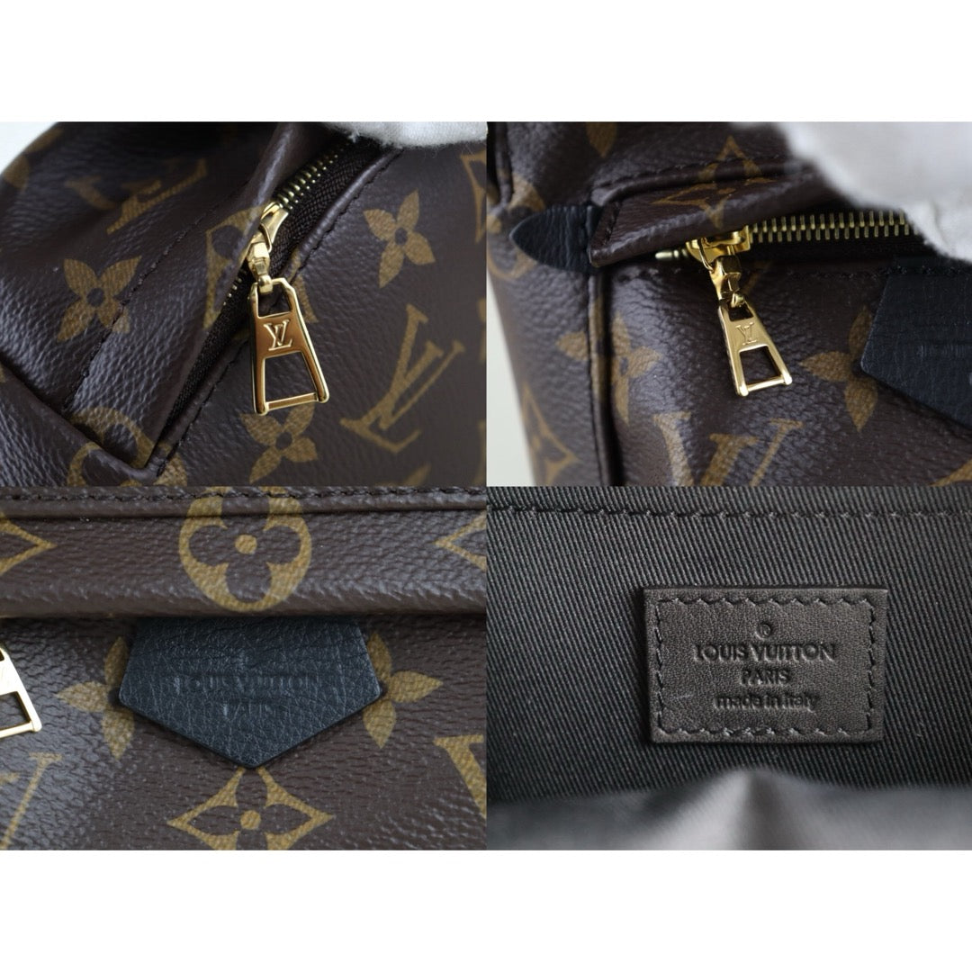 Include Entrupy Certificate of Authenticity｜Very Good ( Rank A)｜  Louis Vuitton Monogram Coated Canvas Mini Palm Springs Backpack IC Chips Model｜S26062509