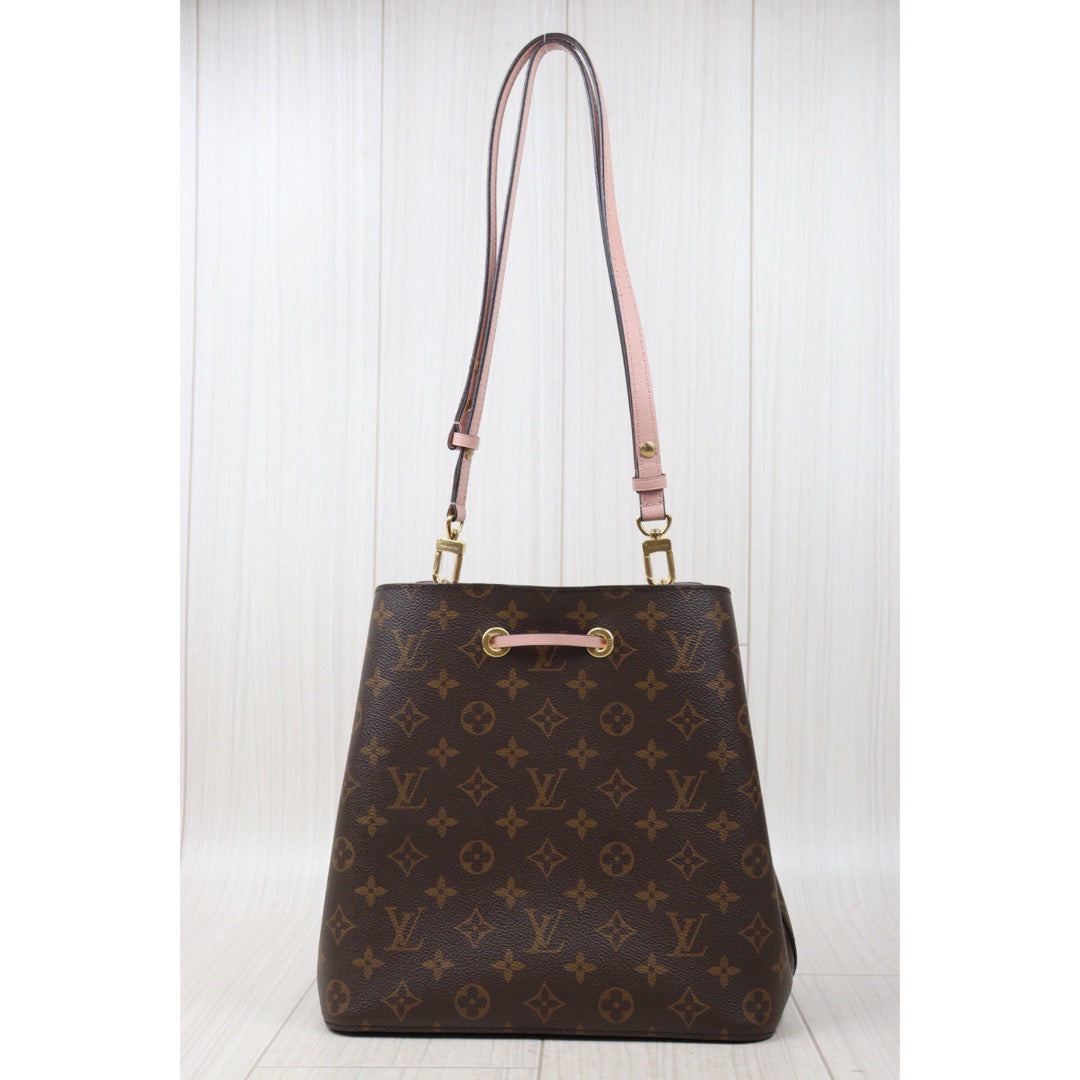 Rank A｜ LV Monogram Neonoe Canvas  Pink Shoulder Bag ｜S24061717
