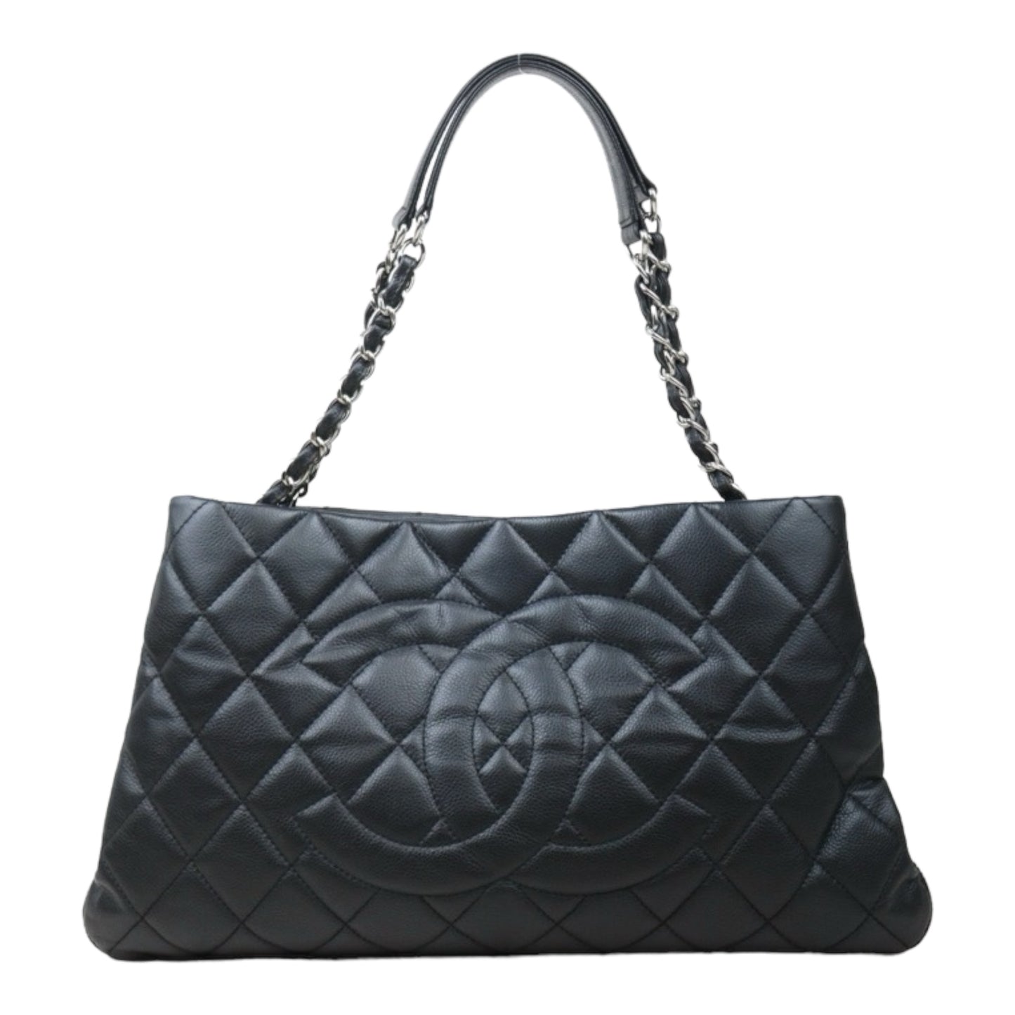 Rank A｜ CHANEL Caviar Skin Leather Calf Leather Tote Bag Made In 2011 Year｜S24051301