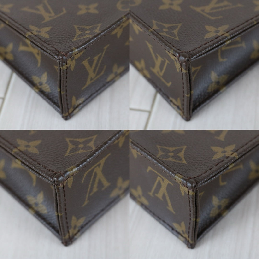 Very Good ( Rank A)｜ LV Monogram Petit Sac Plat MINI Tote Bag Shoulder Bag IC Chips Model｜S26030402