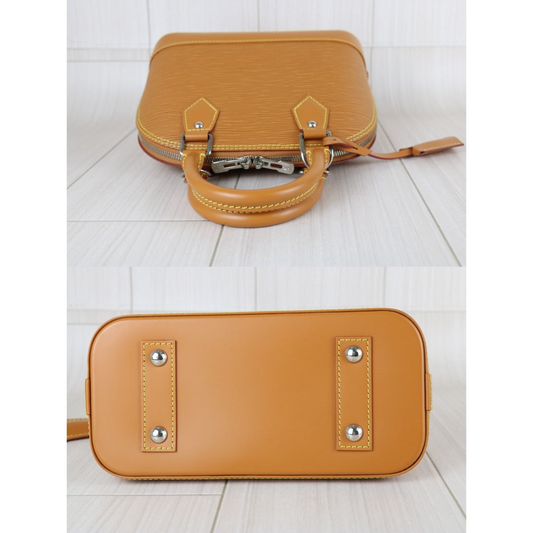 Very Good ( Rank A)｜LV Epi Alma BB HandBag Shoulder Bag Caramel Color｜X25111310
