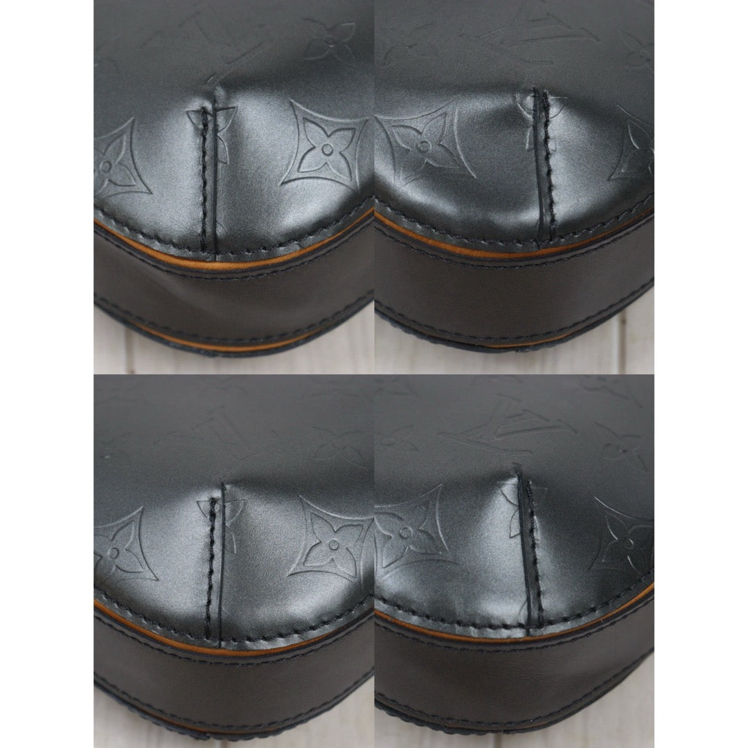 Very Good ( Rank A) ｜ LV Matte Vernis Steel Gray Fowler Shoulder Bag｜25110609