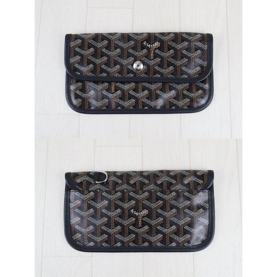Very Good ( Rank A)｜ Goyard Saint-Louis GM Tote Bag Black｜S25100504