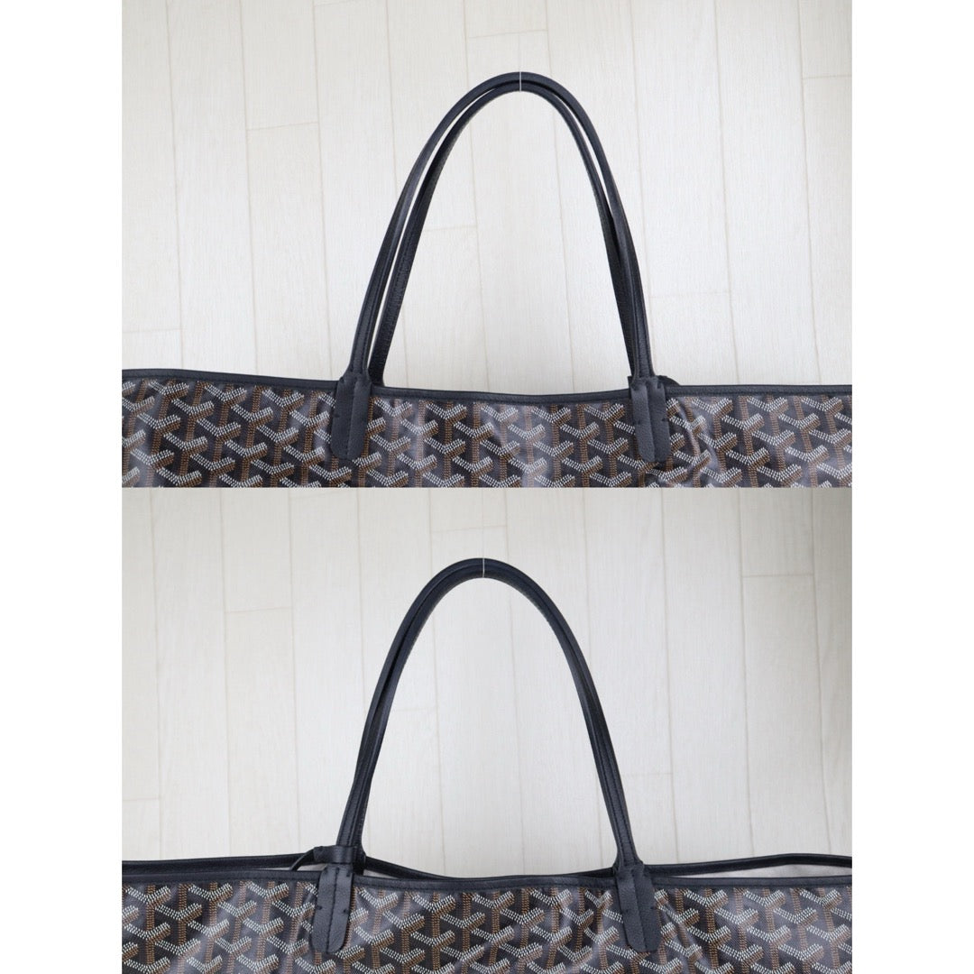 Very Good ( Rank A)｜ Goyard Saint-Louis GM Tote Bag Black｜H25052611
