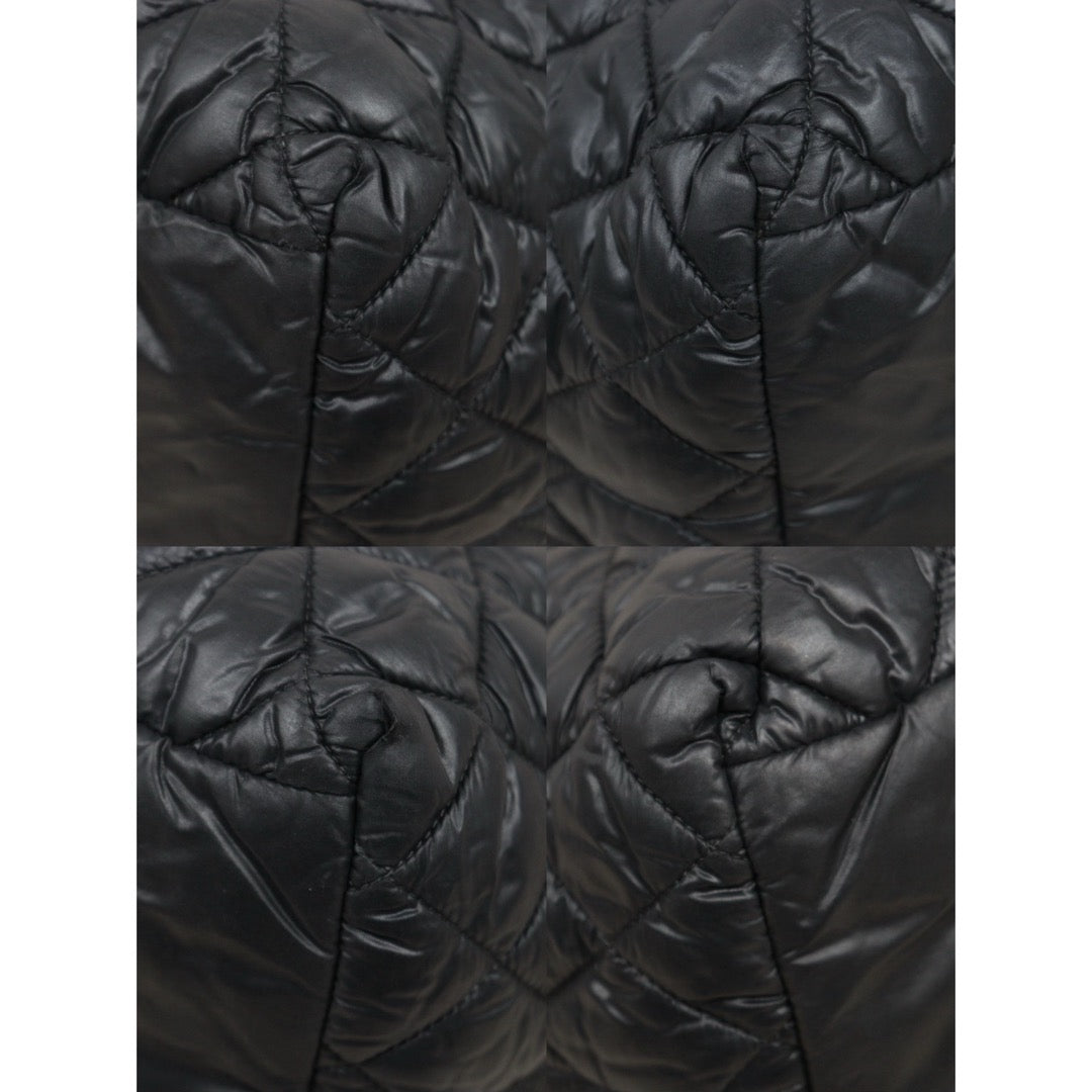 Good ( Rank AB)｜ CHANEL COCOON Down Tote Hand Bag  Black Made in 2011Year ｜25112806