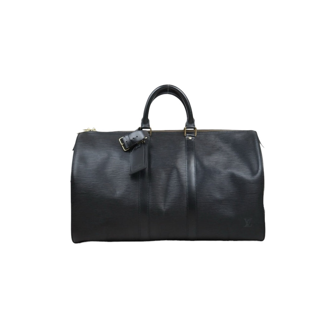Very Good ( Rank A)｜ LV Epi Keypol Bandrière 45 Black Hand Bag｜25041412