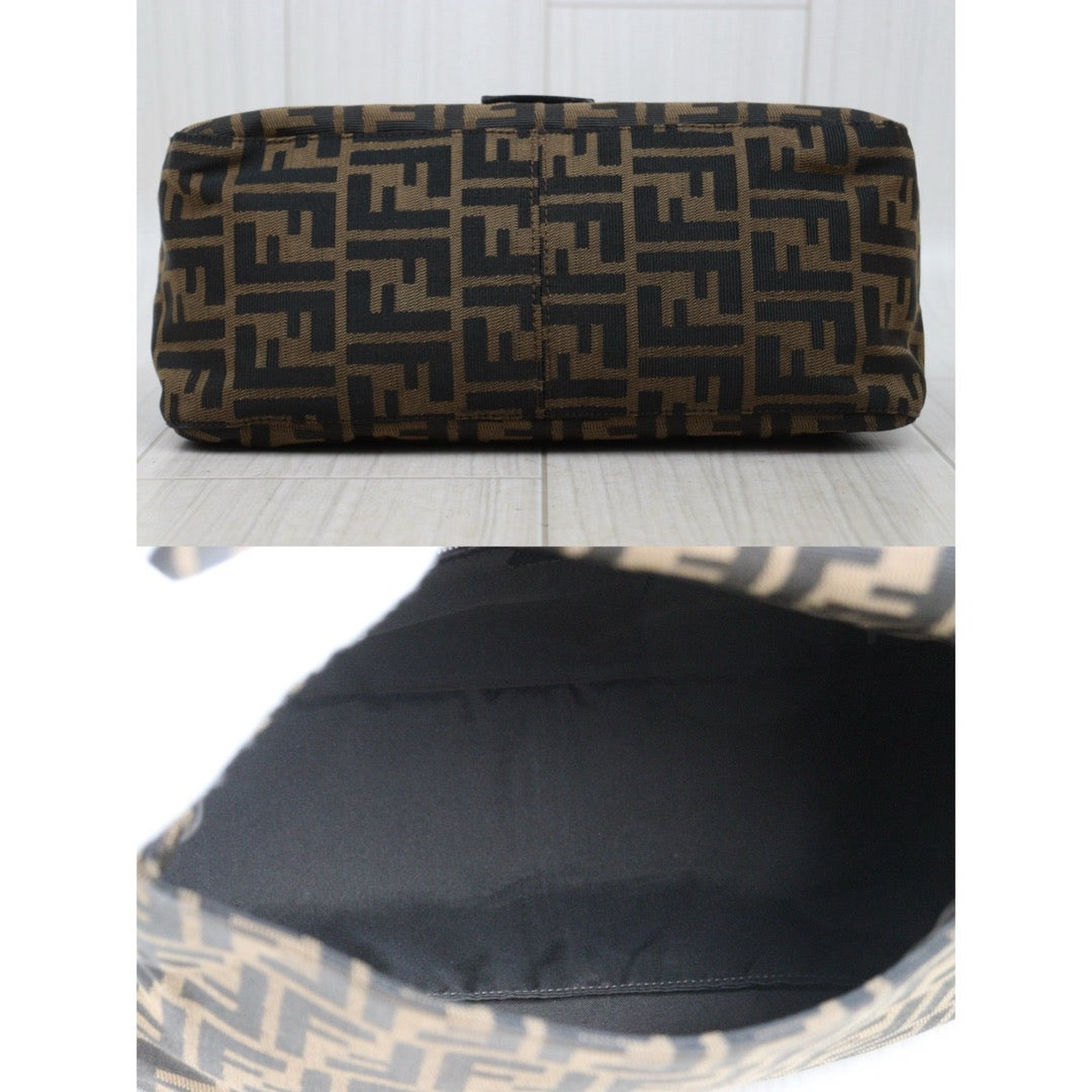 Good ( Rank AB)｜ FENDI Zucca Mamma Baguette Shoulder Bag｜25082705