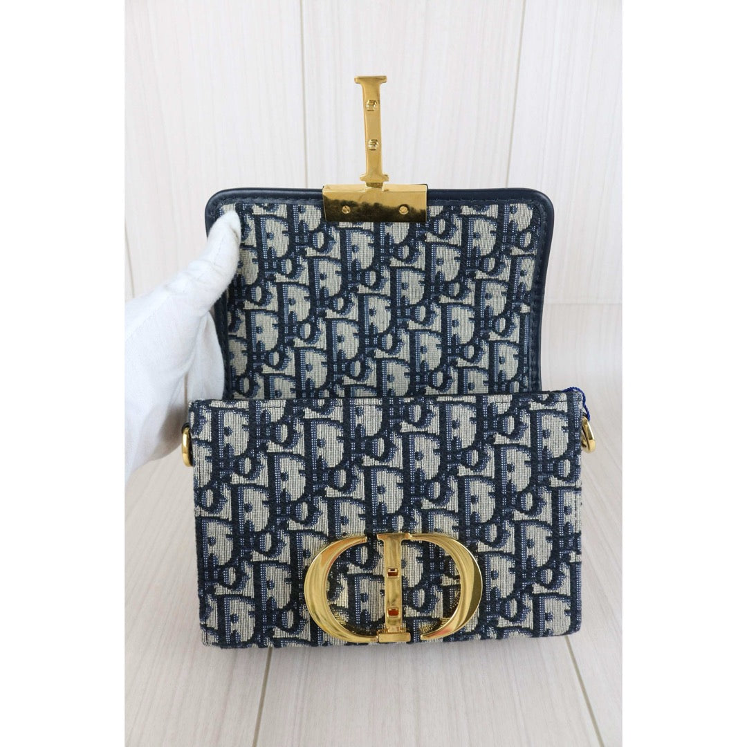 Very Good ( Rank A)｜Dior Trotter Montaige Mini Box Shoulder Bag ｜S25082509