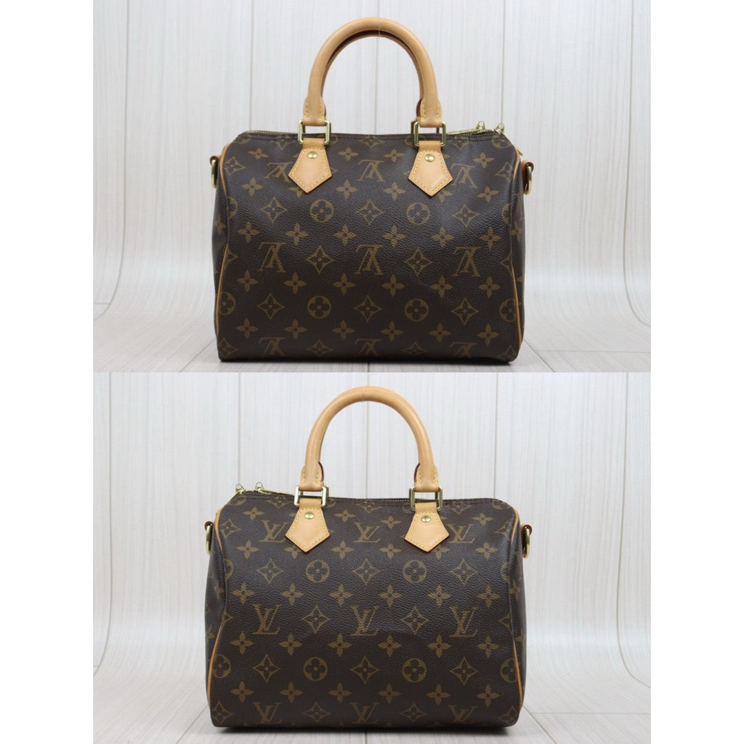 Good ( Rank AB) ｜ LV Monogram Speedy 25 Hand Bag With Shoulder Strap｜S25101805