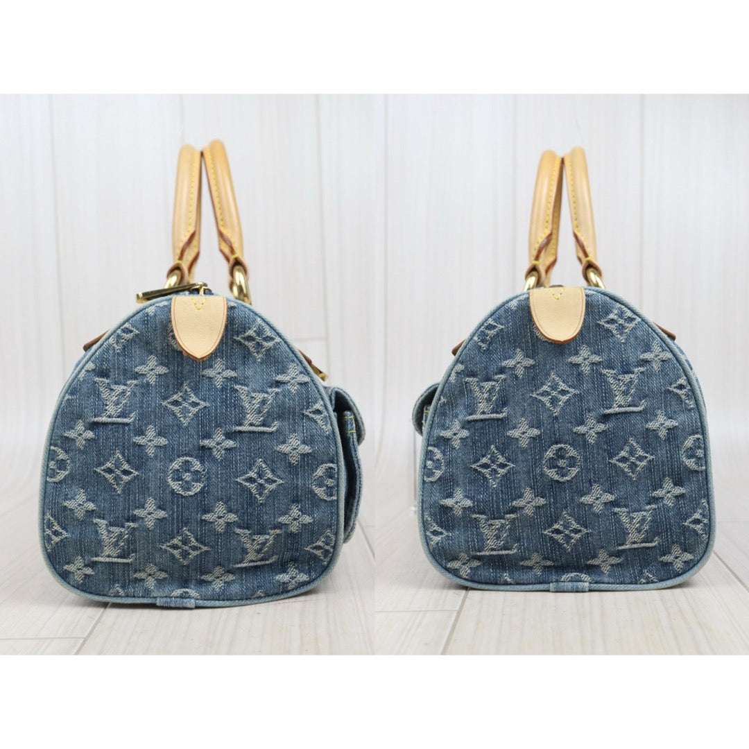 Good ( Rank AB)｜  LV Monogram Denim Hand Bag｜V25092513