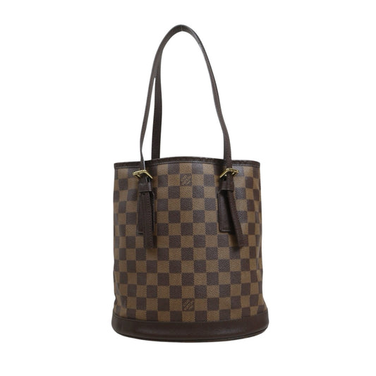Include Entrupy Certificate of Authenticity｜Very Good ( Rank A) ｜ Louis Vuitton Damier Ebene Marais Bucket PM Shoulder Strap｜26101410