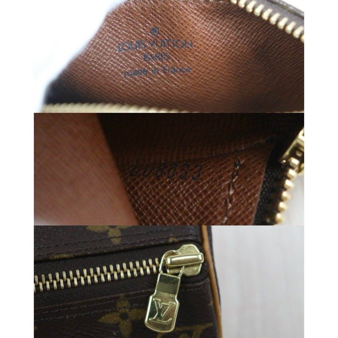 Include Entrupy Certificate of Authenticity｜Good ( Rank AB)｜ Louis Vuitton Monogram Mini Papillon 19 Handbag Shoulder Bag｜26072105