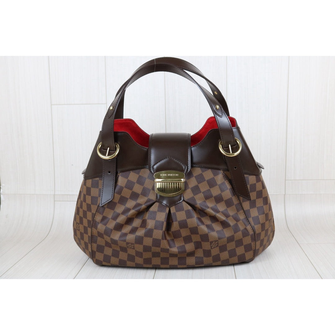 Include Entrupy Certificate of Authenticity｜Excellent（Rank SA)｜ Louis Vuitton Damier Ebene Sistina GM Shoulder Bag｜S26081901
