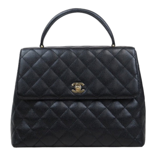 Rank A｜ CHANEL Caviar Skin Kelly Hand Bag Made In 2000～2002Year｜24041110