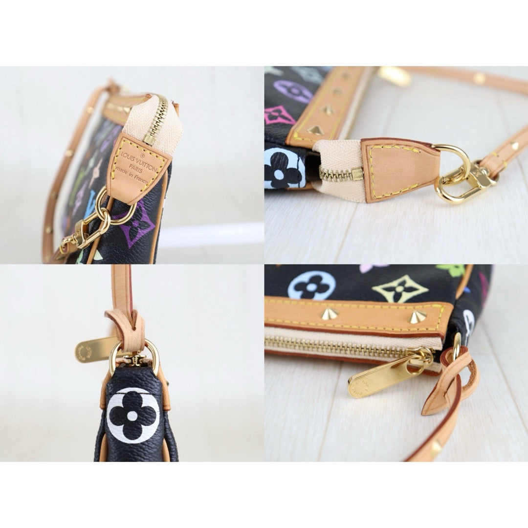 Excellent（Rank SA）｜  LV Monogram  Multicolor Pochette Accessoires｜H25041501