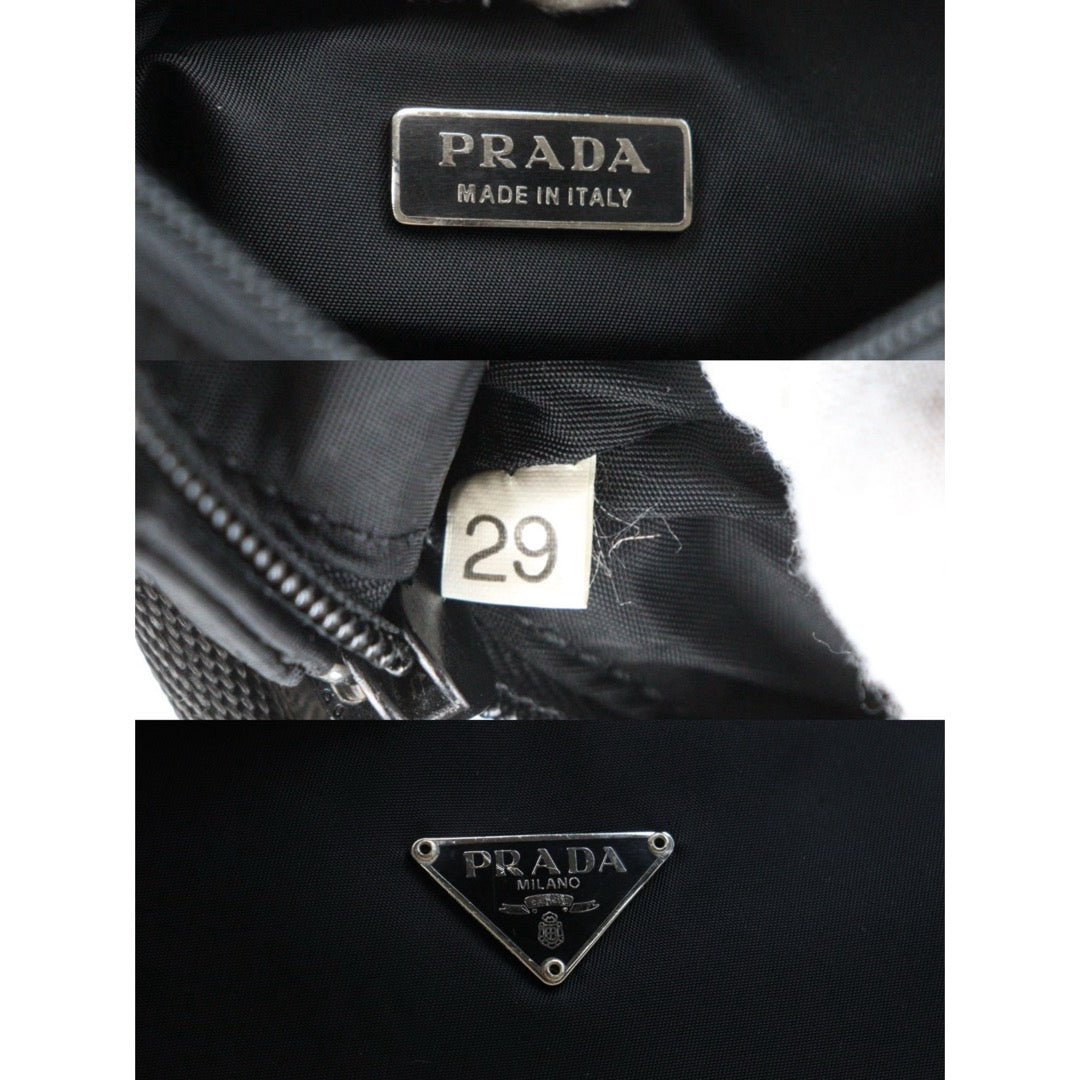Very Good ( Rank A) ｜ PRADA HOBO HandBag Black｜25090403