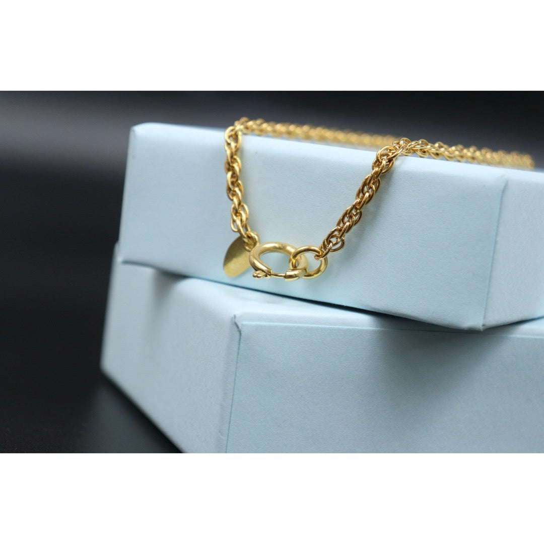 Very Good ( Rank A)｜CHANEL COCO Mark 24K Gold Plated Necklace｜V25061907