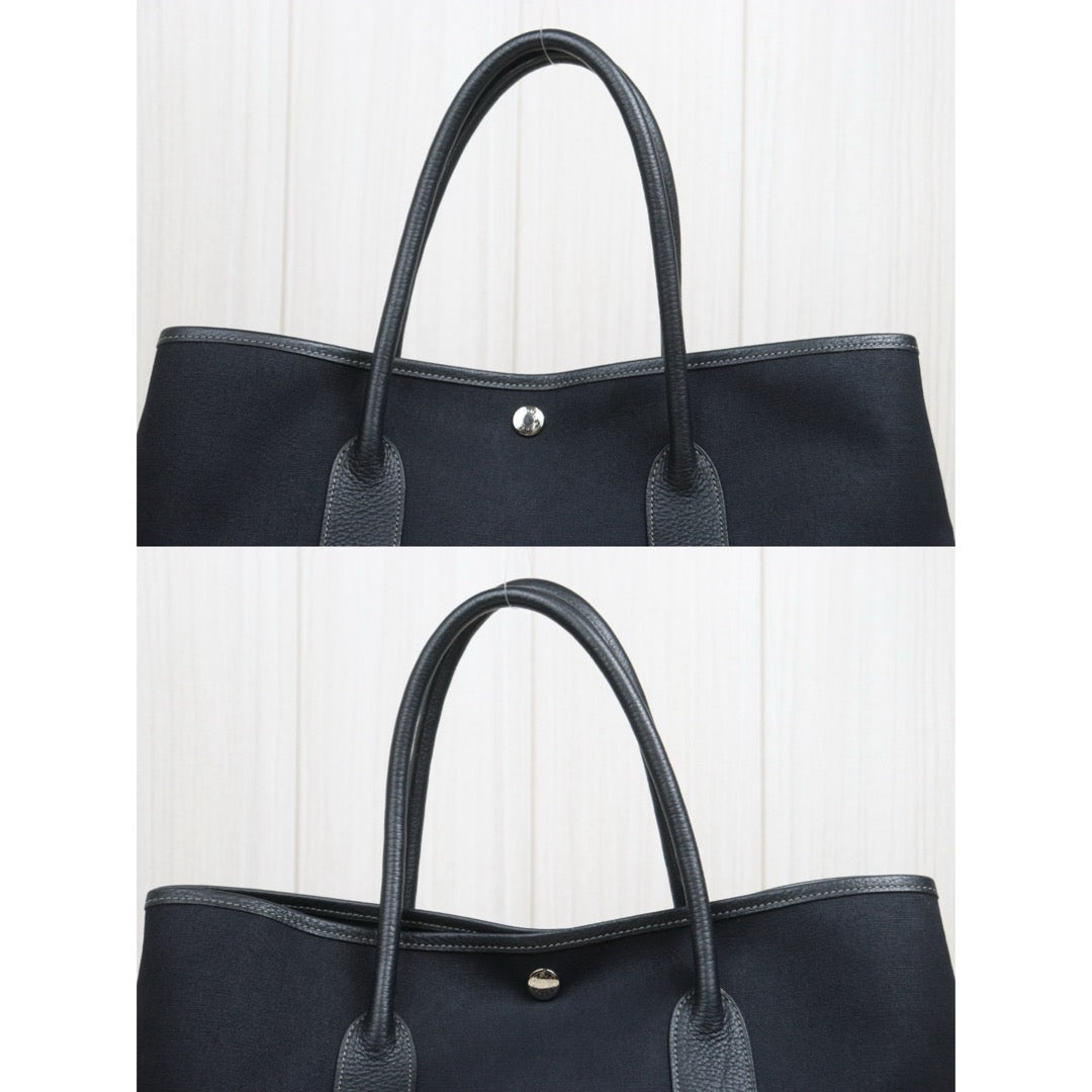 Include Entrupy Certificate of Authenticity｜Good ( Rank AB)｜ HERMES Garden Party PM Handbag □I Stamp Made In 2005 Year｜26062909