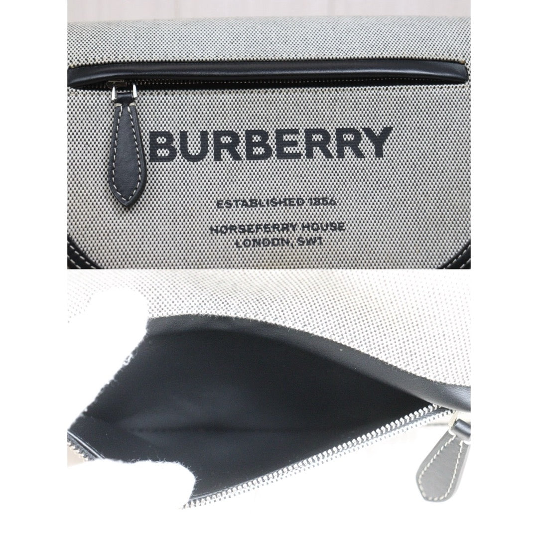 Include Entrupy Certificate of Authenticity｜Good ( Rank AB)｜Burberry  Canvas Bonded Waist Bag ｜W26061001