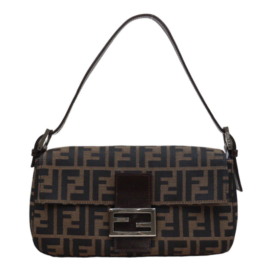 Rank A ｜ FENDI Zucca Mamma Baguette Shoulder Bag｜24040401