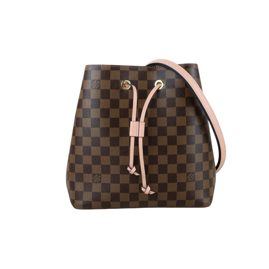 Very Good ( Rank A) ｜ LV Damier Neo Noe Shoulder Bag Pink IC Chips Model｜X25051603