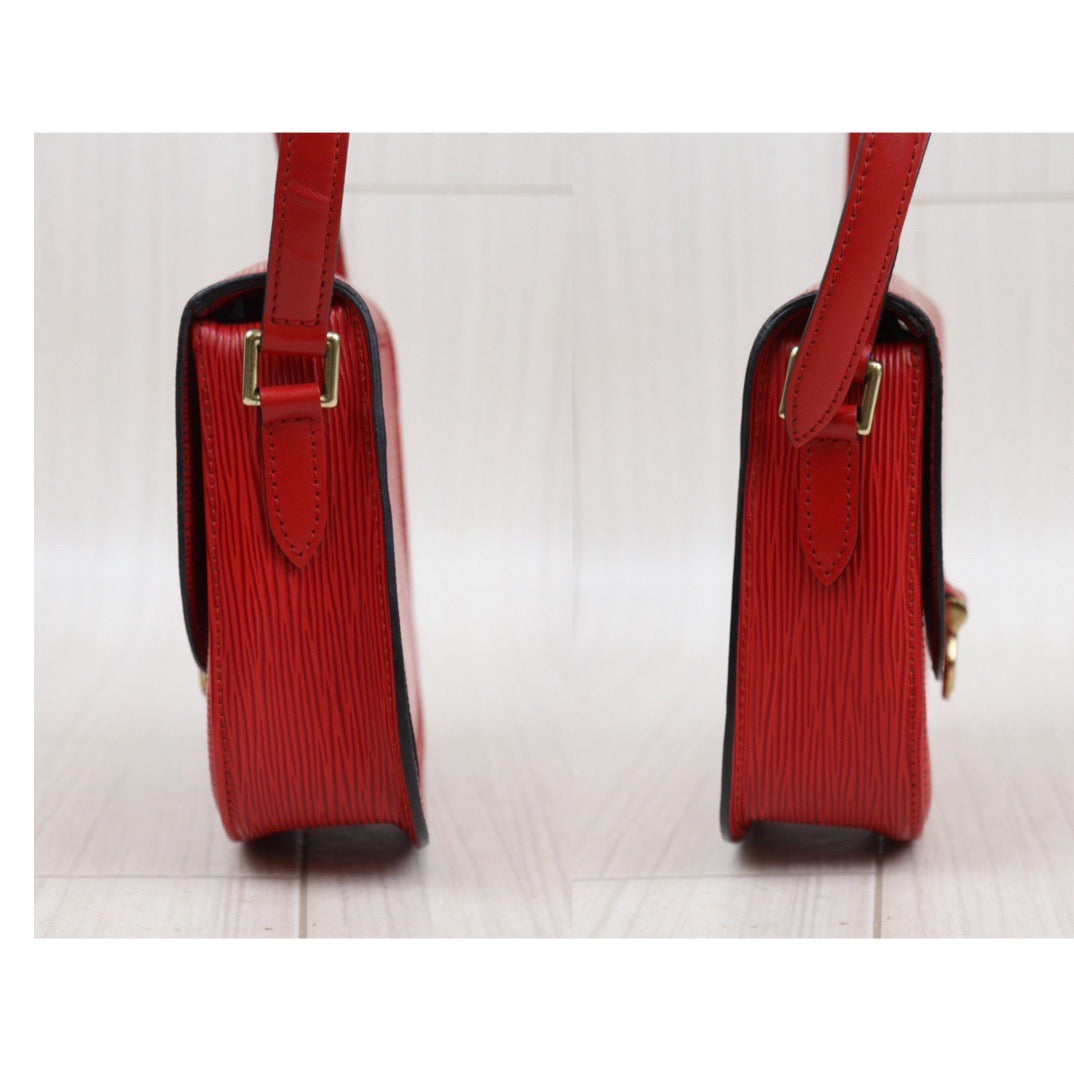 Rank A ｜LV Epi Saint-Cloud PM Shoulder Bag｜24032617