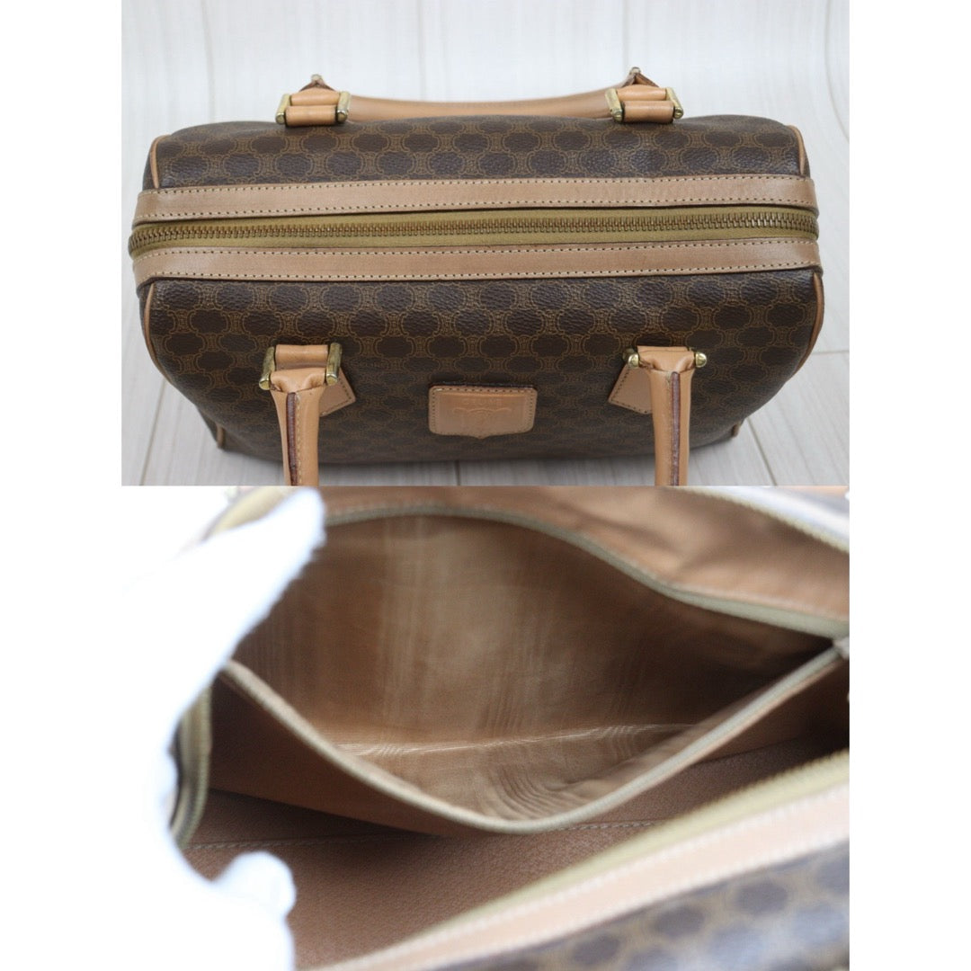Include Entrupy Certificate of Authenticity｜Good ( Rank AB)｜CELINE Macadam Poston 25  Hand Bag ｜26011902