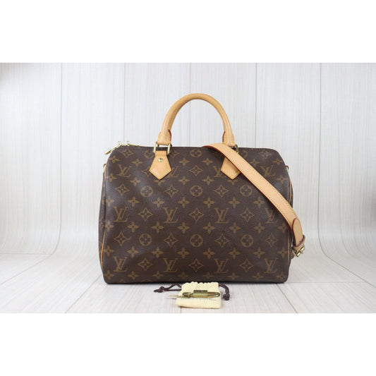 Rank A｜ LV Monogram Speedy 30 Hand Bag Shoulder Bag｜S24071416