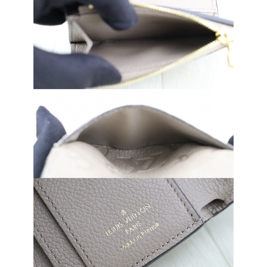 Very Good ( Rank A)｜  LV  Monogram Zoe Wallet Grey  IC Chips Model ｜Counter Price ￥99,000JPY｜H25022601