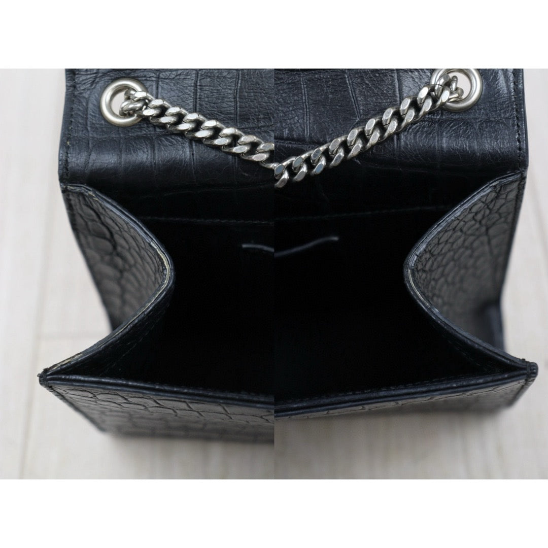 Good ( Rank AB)｜  Saint Laurent YSL Kate Shoulder Bag Black｜W25051602