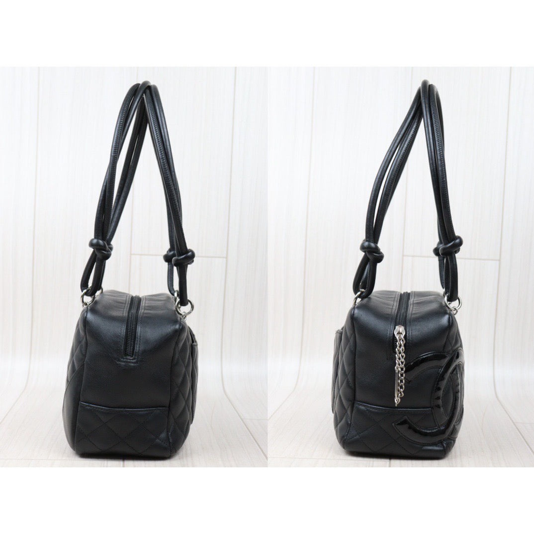 Rank AB ｜ CHANEL Cambon Line Bowling Bag Made In 2005～2006Year｜24060619