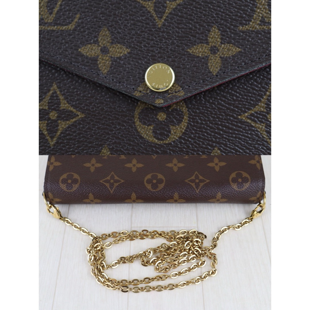 Very Good ( Rank A)｜LV Monogram Pochette Felicie Shoulder Bag｜S25091003