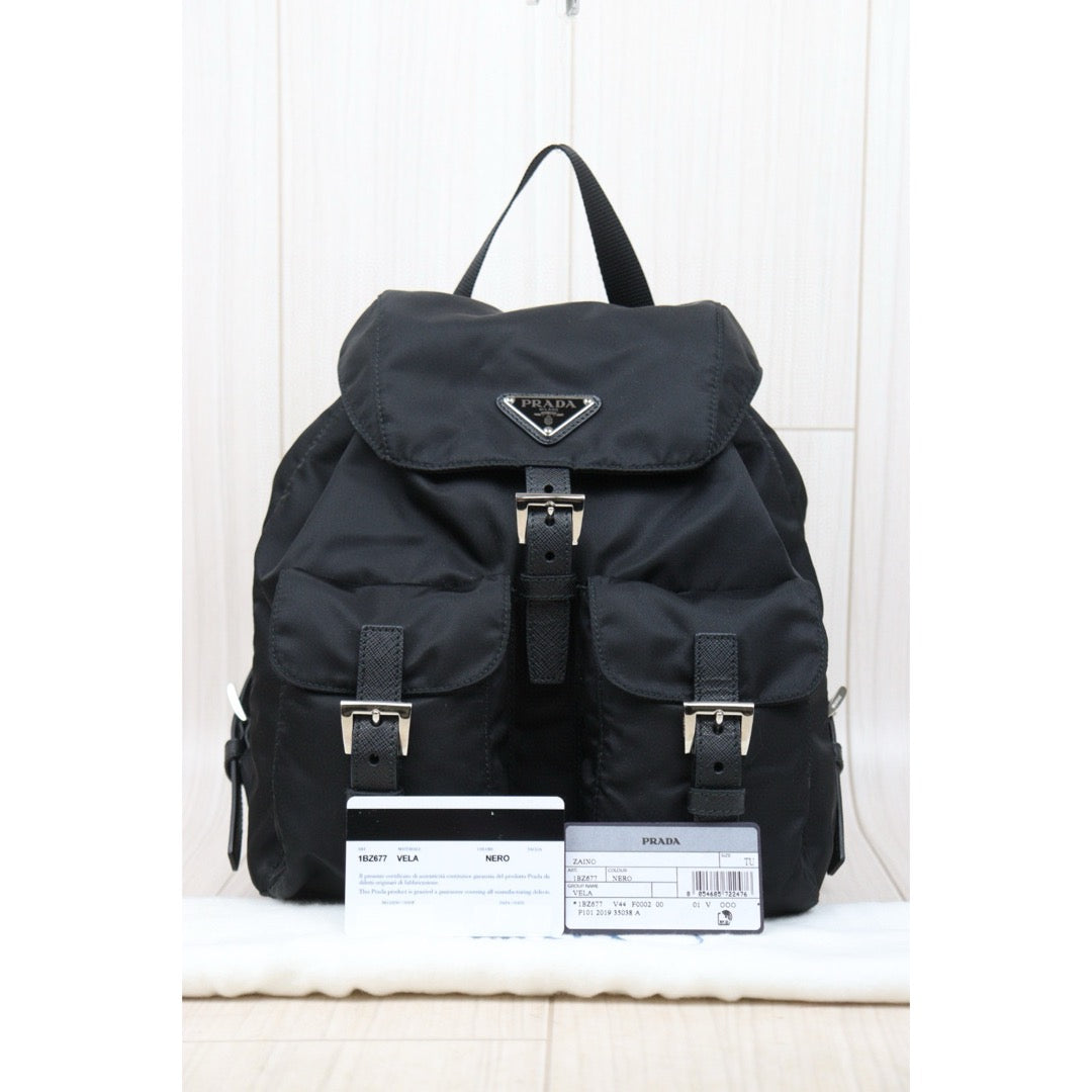 Very Good ( Rank A) ｜Prada Nylon Small Backpack Current Model Made in 2019 Year｜25050233