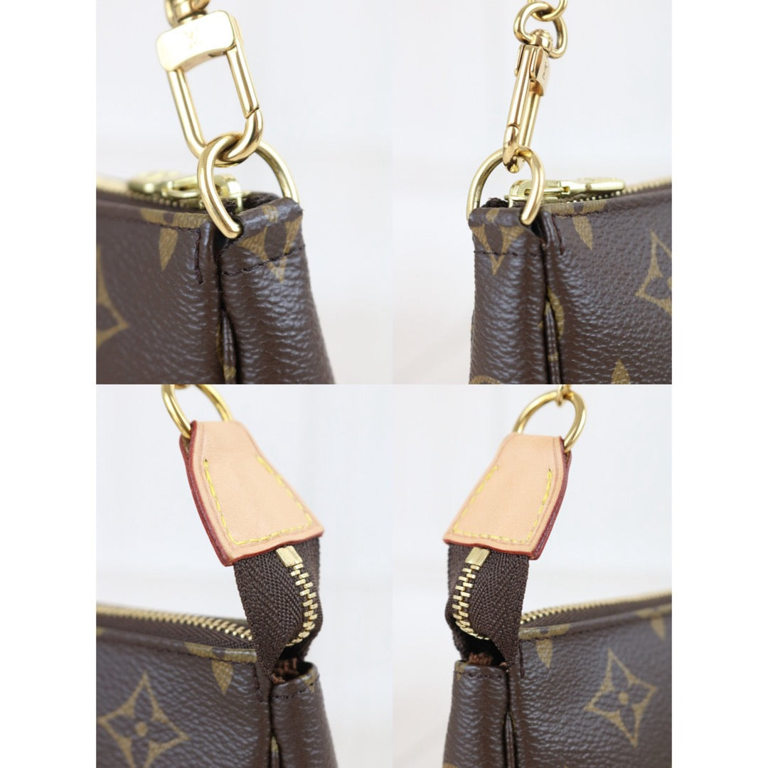 Include Entrupy Certificate of Authenticity｜Very Good ( Rank A) ｜ Louis Vuitton Monogram Mini Pochette Accessoire｜X26081808