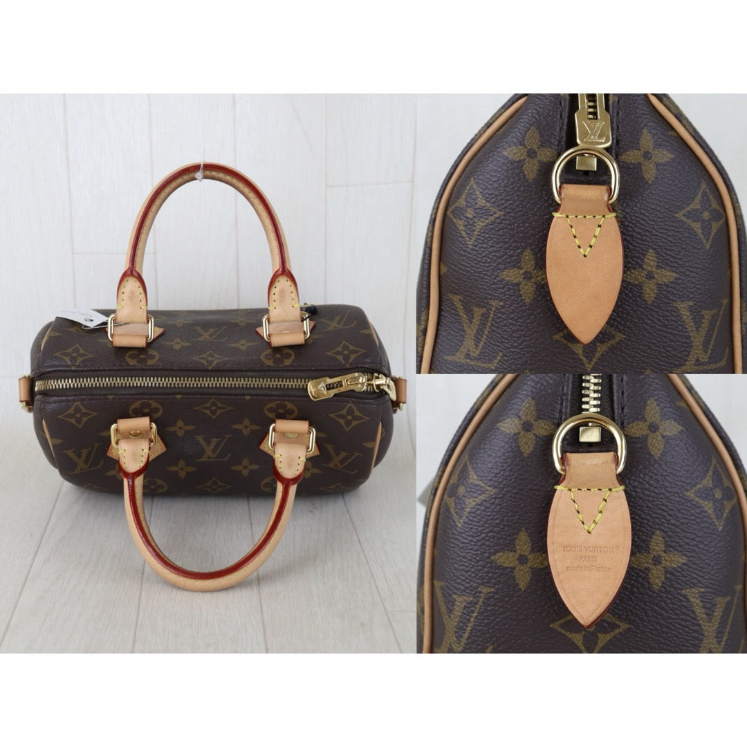 Include Entrupy Certificate of Authenticity｜Good ( Rank AB) ｜ Louis Vuitton Monogram Speedy20  Hand Bag With Shoulder Strap IC Chips Model｜S26090740